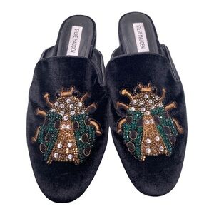 Steve Madden Hugh Embellished Beetle Flat Loafers